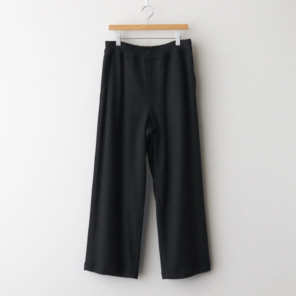 Wool Smooth Flannel Easy Wide Pants #BLACK [GM244-40011] – ciacura