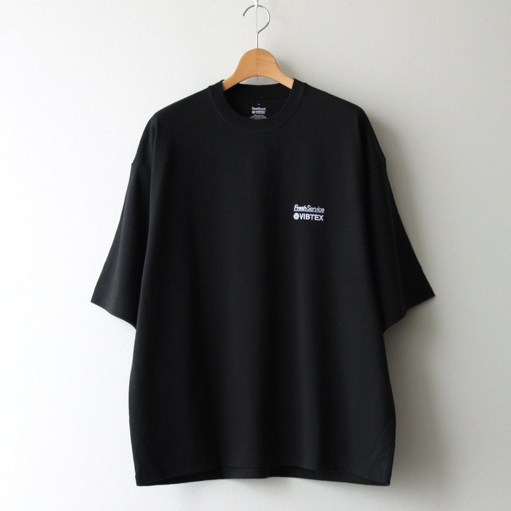 VIBTEX for FreshService S/S CREW NECK TEE #BLACK [FSC244-70176B] – ciacura