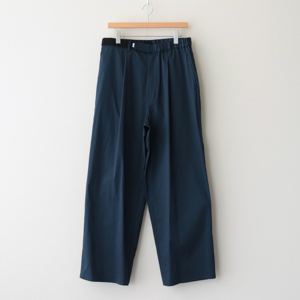 SOLOTEX TWILL WIDE CHEF PANTS #NAVY [GM232-40058B] _ Graphpaper