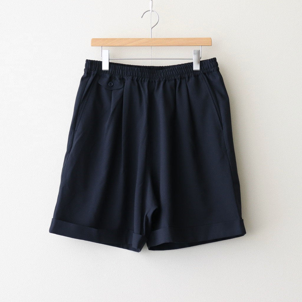 SEERSUCKER EASY SHORTS #NAVY [FSC252-40044] - ciacura 三重県四日市