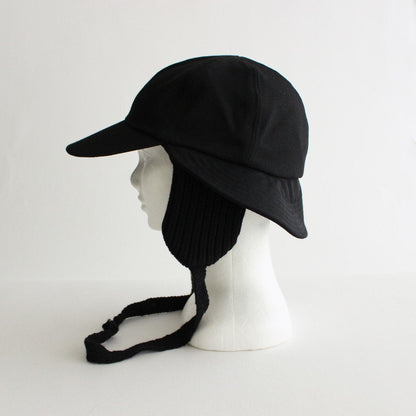 CAPHAT EAR CAP #BLACK [NO.21846]