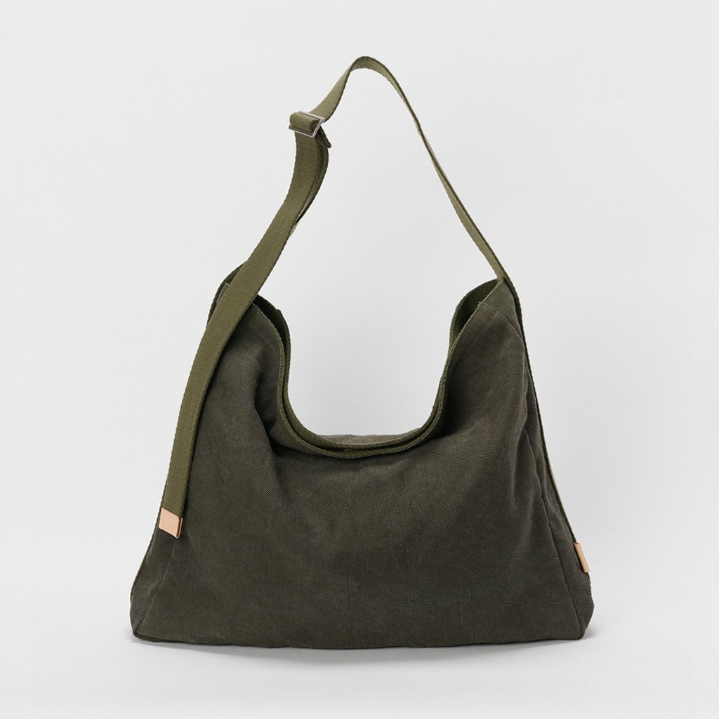 Khaki discount side bag