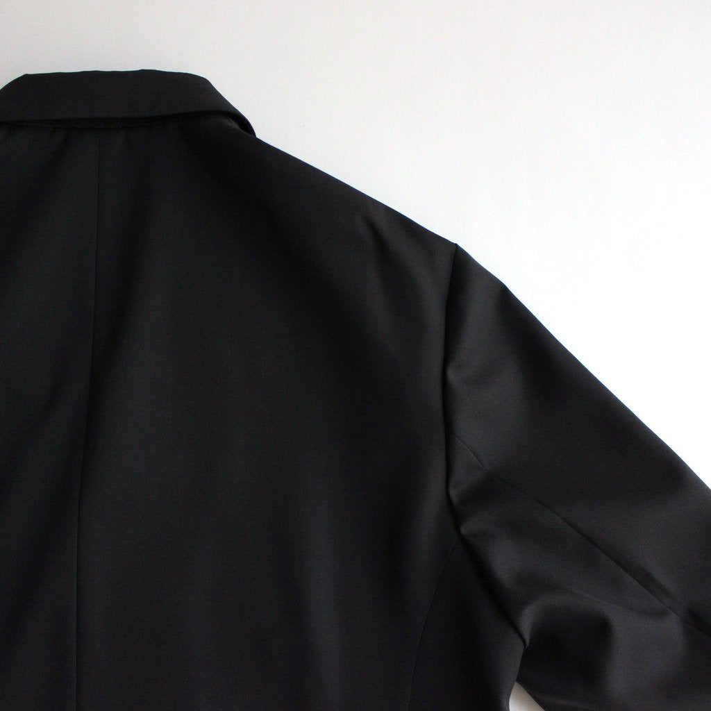 OVERSIZED DOUBLE BREASTED JACKET #SHADE CHARCOAL [ST.505]