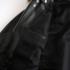 SHRINK LEATHER G-1 JACKET #BLACK SHRINK [26330705]