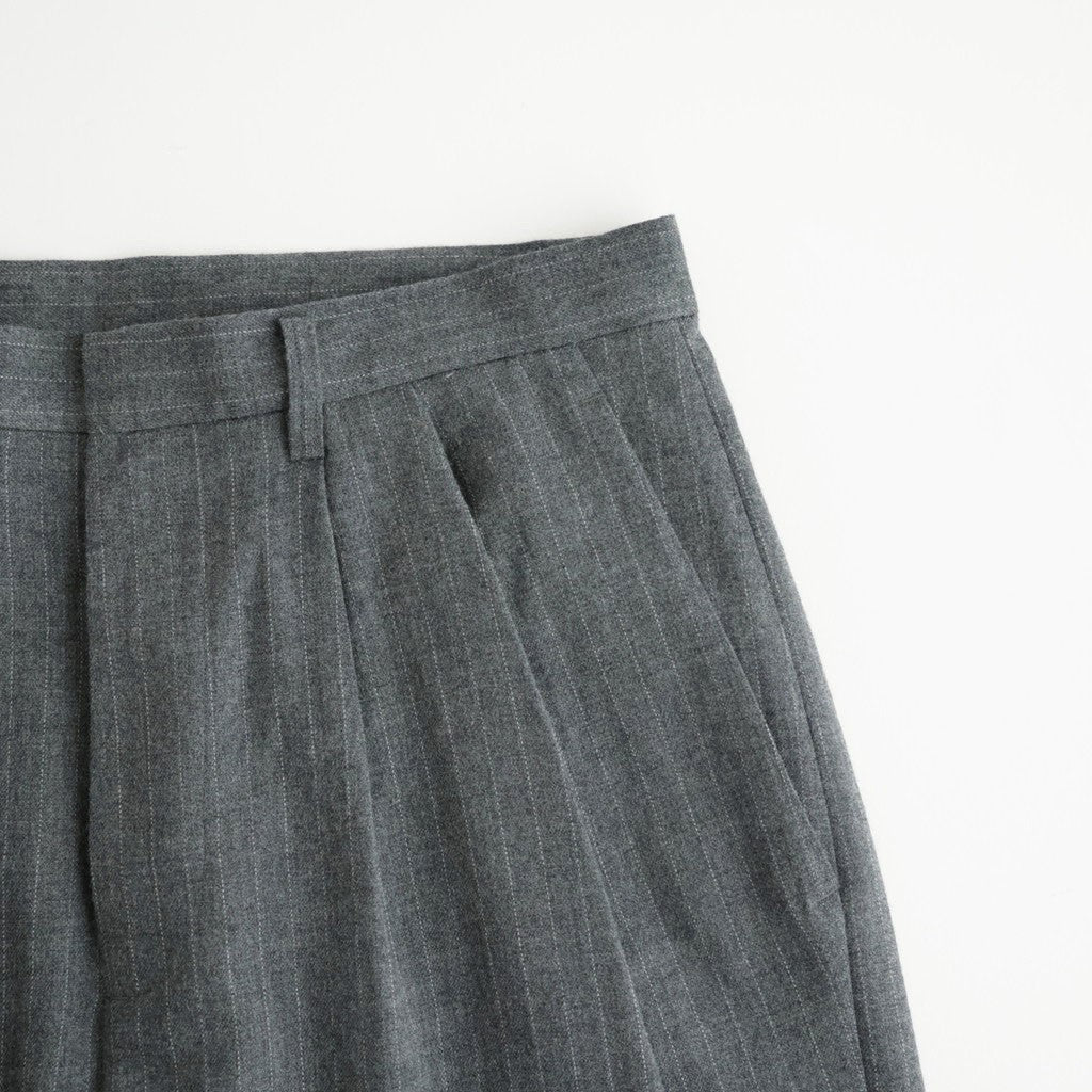 よそいきオーバータックPT #GRAY STRIPE [D226-P106]