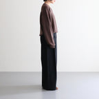 V Neck P/O #BROWN [2503-005]