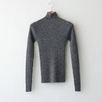 CASHMERE NEP KNIT TURTLE #MIX GRAY [A26AT04NE]