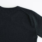 HIGH TWIST WOOL KNIT P/O #CHARCOAL [A25AP05CK]