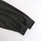 綿チェックジップシャツジャケット #GRAY [HP-B023-051]