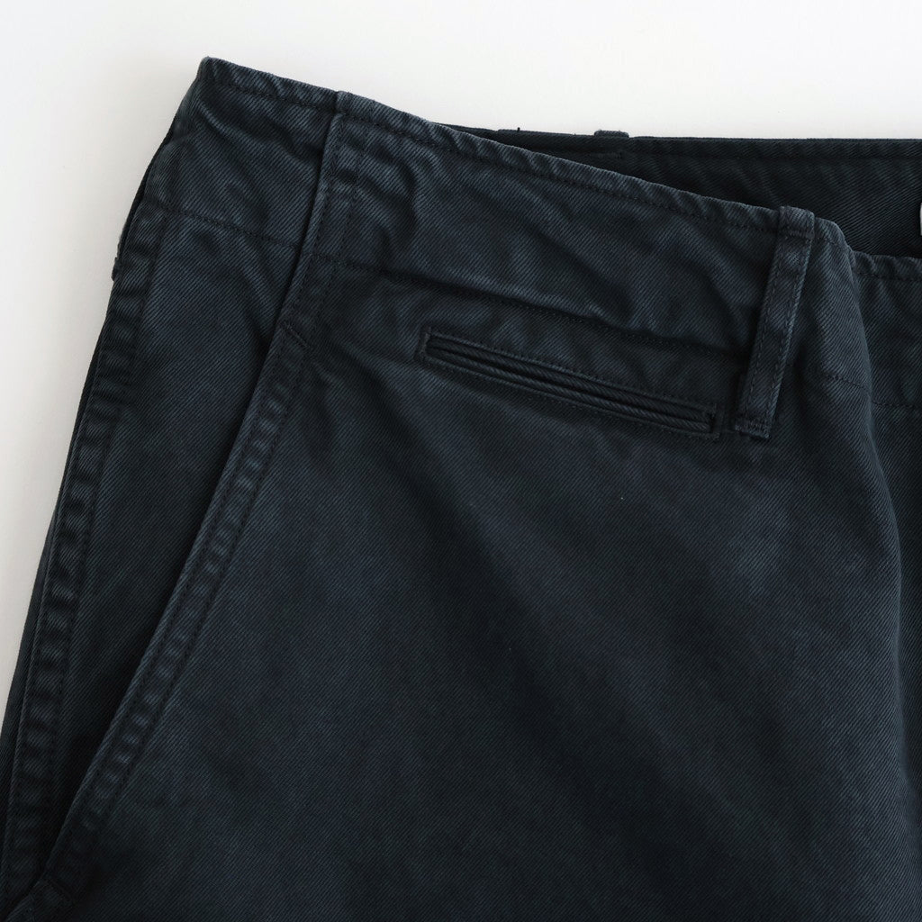 PRODUCT DYED FINX CHINO NARROW PANTS #BLACK [A25AP02CP] – ciacura