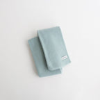 MERINO LAMBS WOOL SOCKSTOLE #L.BLUE [R5128-AW25]