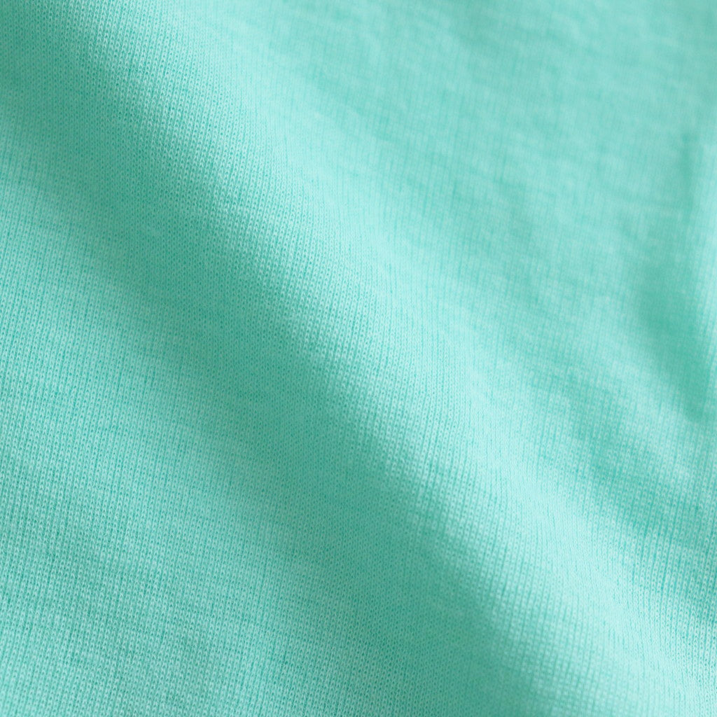 SUPER HIGH GAUGE SHEER RIB L/S TEE #AQUA GREEN [A00T01HF]