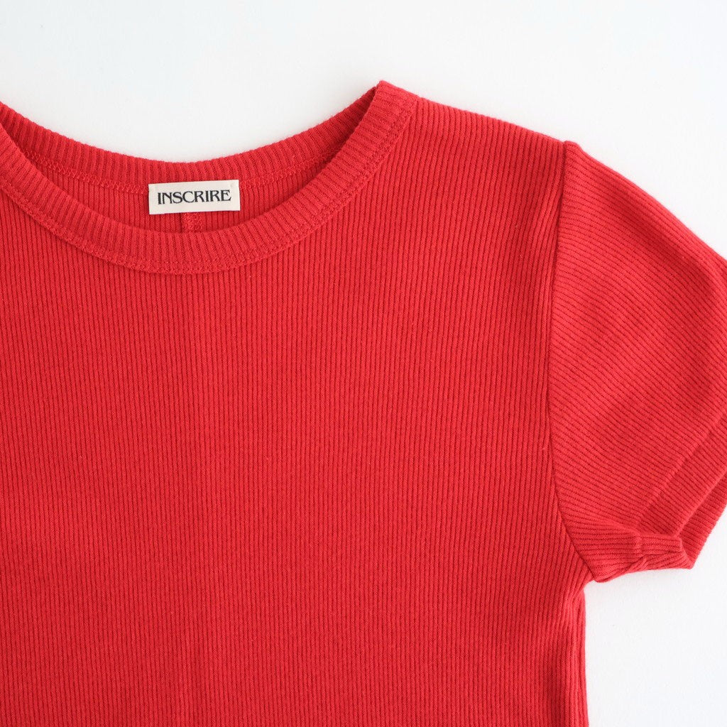 Gauze Teleco Tee #RED [I26SS-CUT2]