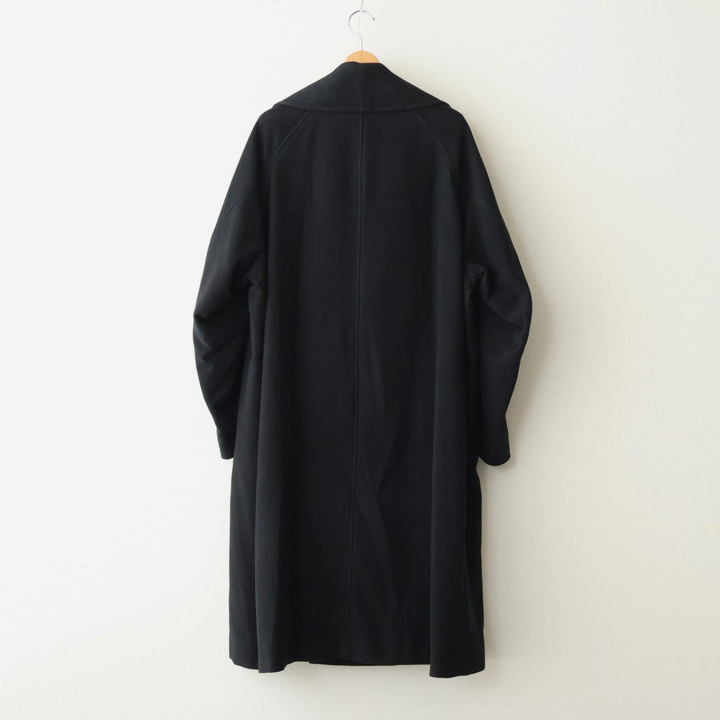 Supima Moleskin Coat #BLACK [GM253-10274B]