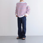 BASQUE SHIRT #TRICOLOR BORDER [H2301-CS001]