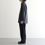 SUPER LIGHT WOOL SHIRT #TOP CHARCOAL [A26AS02OS]