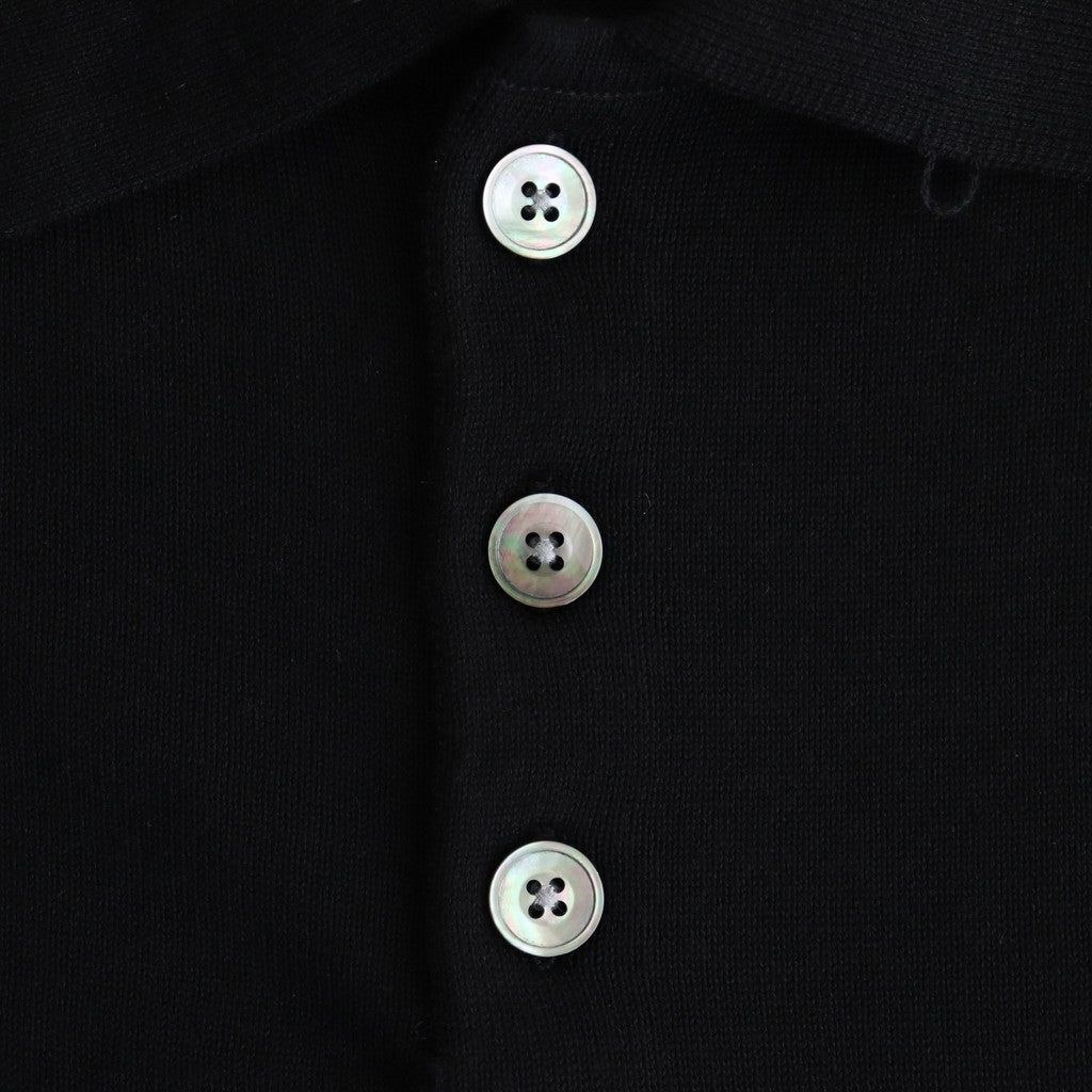 80POLO SS #BLACK [NG25S-KSW01]