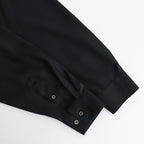 CUPRO TWILL OVERSIZED LS SHIRT #BLACK [ST.1151]