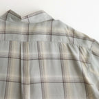 OMBRE SKIPPER BLOUSE #SMOKE BLUE [2541000510]