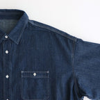 LIGHT DENIM S/S SHIRT #DARK FADE [FSC252-50046]