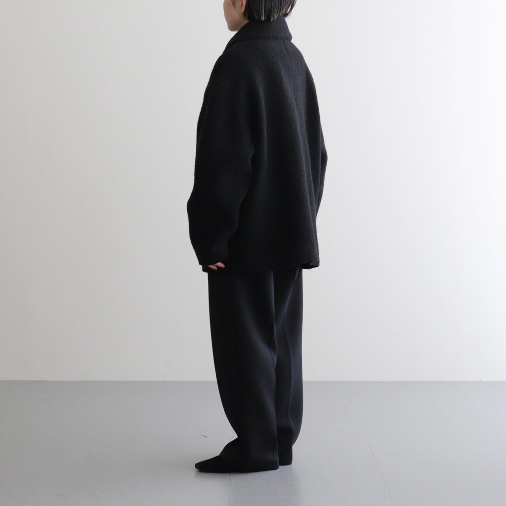 Standcollar Boucle Jacket #BLK [12520002]