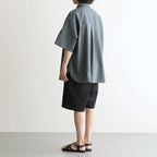 CORPORATE EASY SHORTS #BLACK STRIPE [FSC262-40013B]