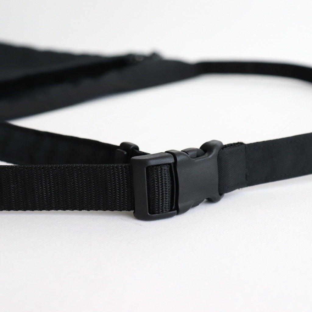 TAS BIG RED CROSS APRON BAG #BLACK [K031]