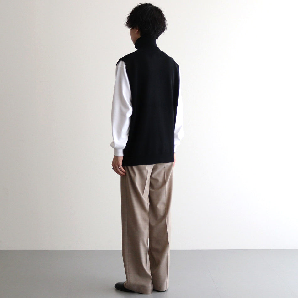 High Density Drivers Knit Vest #BLACK [GU243-80095B]