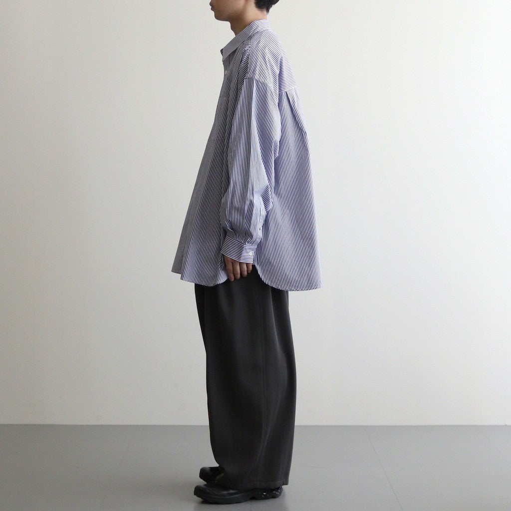 CORPORATE UNIFORM L/S SHIRT #BLUE STRIPE [FSC244-50105B]