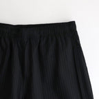 CORPORATE EASY PANTS #BLACK STRIPE [FSC244-40038B]