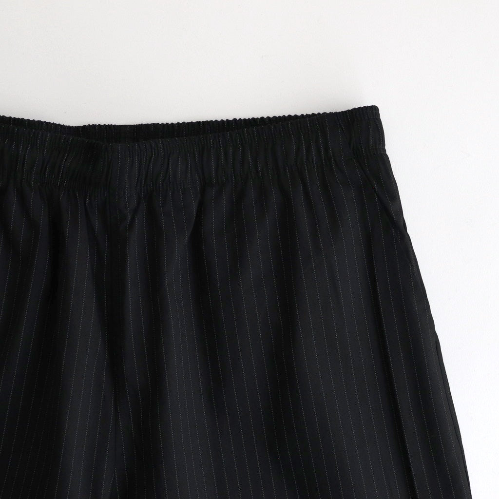 CORPORATE EASY PANTS #BLACK STRIPE [FSC244-40038B]