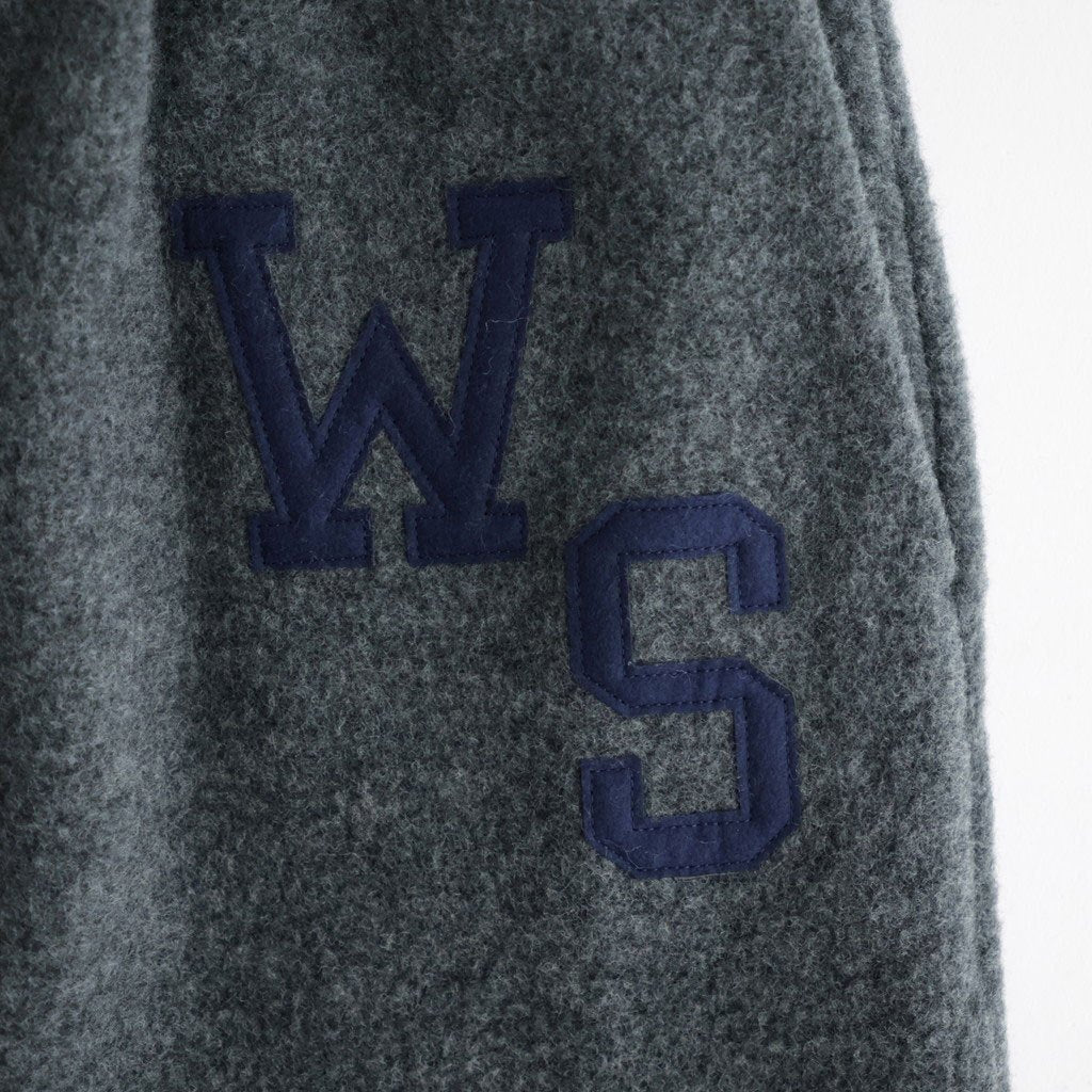 Fleece Pants #MD.GREY×NAVY [I26AW-BC3]