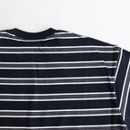 MULTI BORDER S/S TEE #NAVY [FSC251-70121]