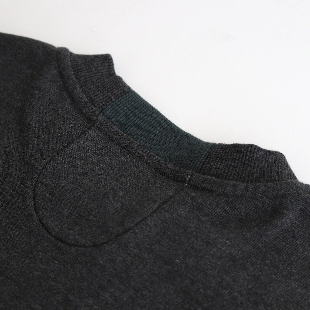 Color Chip SW Sweatshirt #CHARCOAL GRAY [D224-T985]