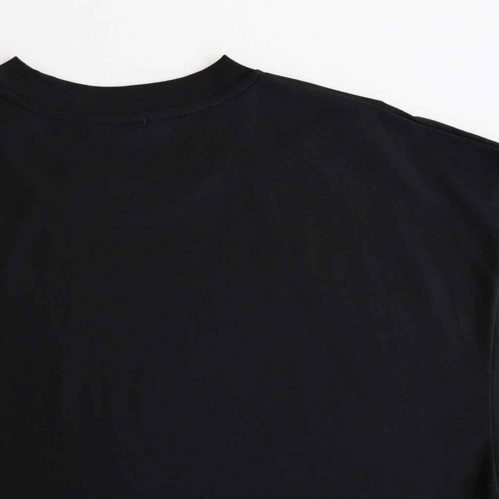 SUVIN 60/2 OVERSIZED T-SHIRT #BLACK [KKAGGM0015]