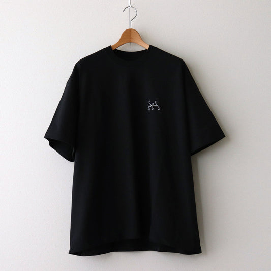 CORPORATE PRINTED S/S TEE “GEAR” #BLACK [FSC243-70116]