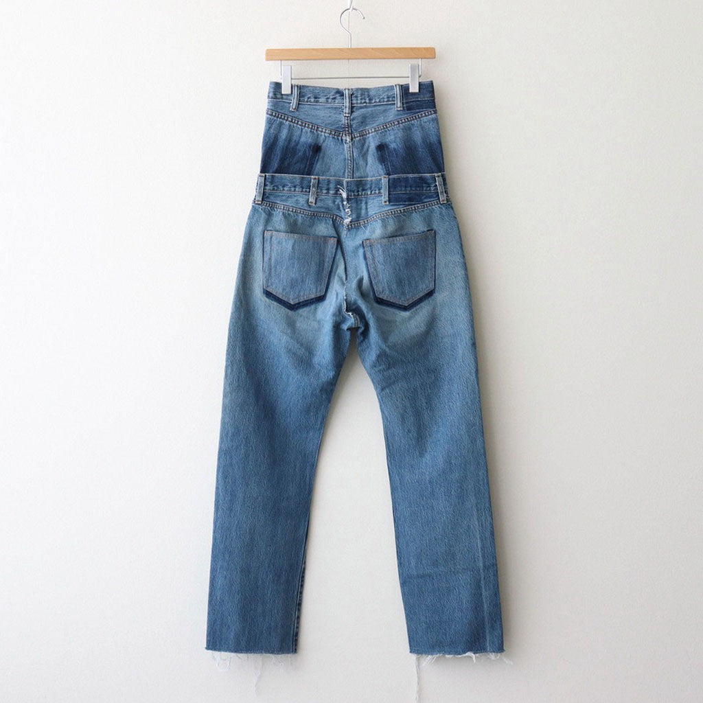 W WAIST DENIM PT #SIZE:1 B [Q25A-T018]