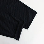 CORPORATE EASY PANTS #BLACK STRIPE [FSC263-40168B]