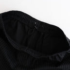 CORPORATE WIDE EASY PANTS #BLACK STRIPE [FSC263-40169B]