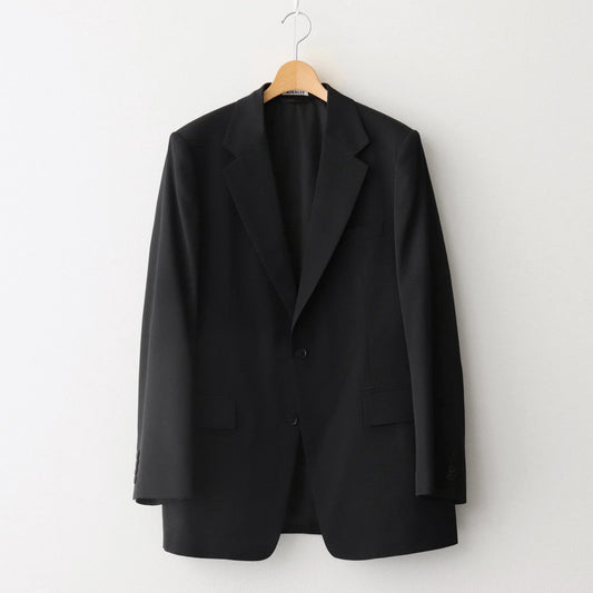 LIGHT WOOL MAX GABARDINE JACKET #TOP BLACK [A25SJ01MG]