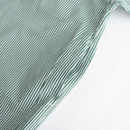CORPORATE UNIFORM S/S SHIRT #GREEN STRIPE [FSC261-50103B]