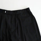 Solotex Twill Wide Chef Shorts #BLACK [GM261-40164B]