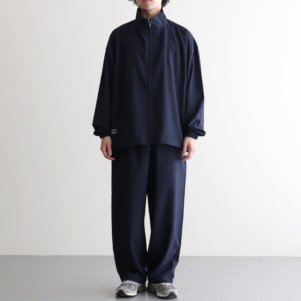 SYNTHETIC WOOL TRACK SUIT #NAVY [FSR261-60230] - ciacura 三重県