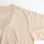 GIMA KNIT POLO SHIRTS #ECRU [25880601]