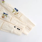 Embroidery Patchwork Shirts #ECRU [12610428]