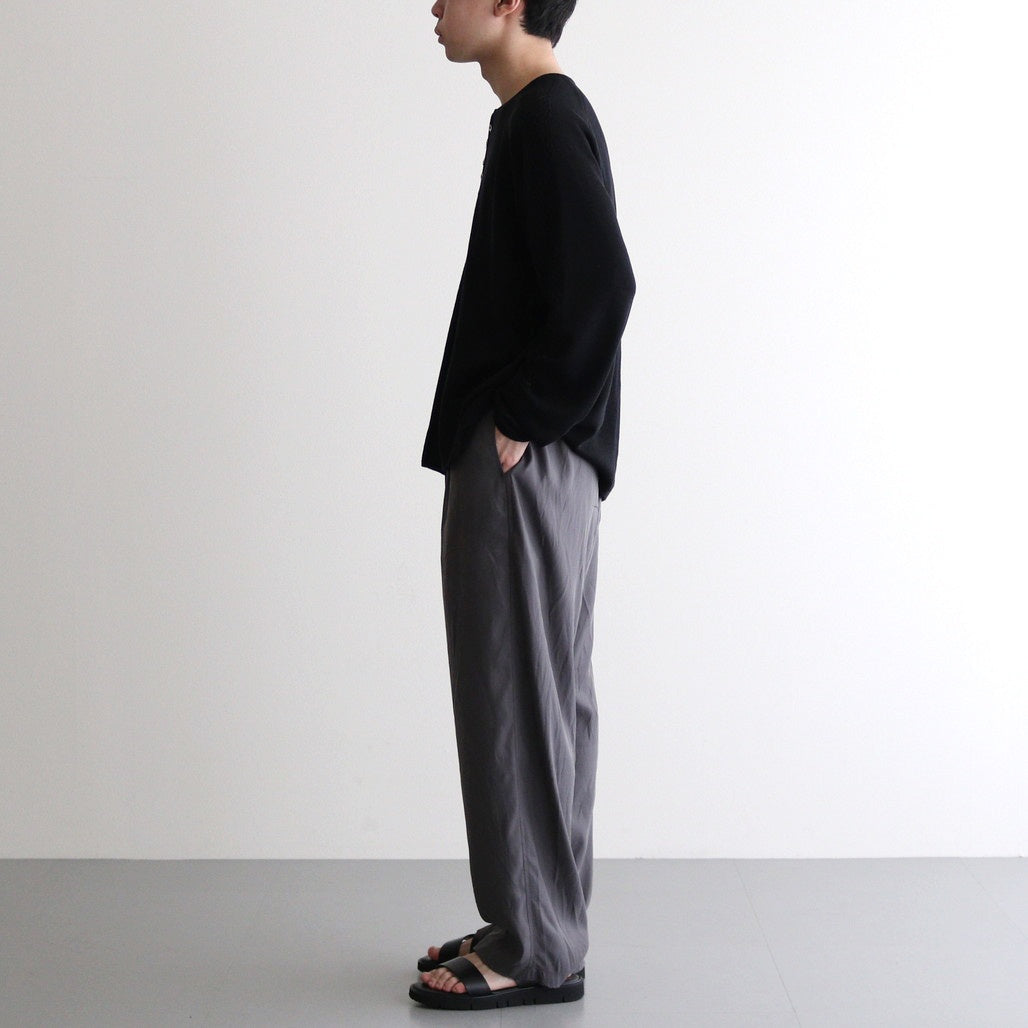 CUPRO EASY PANTS #GRAY [YK25SS0942P]