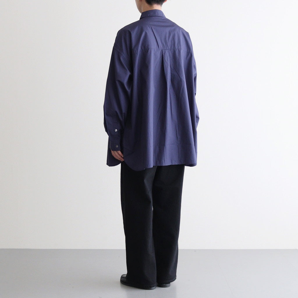 CORPORATE REGULAR COLLAR SHIRT #NAVY [FSW-22-SH_16]