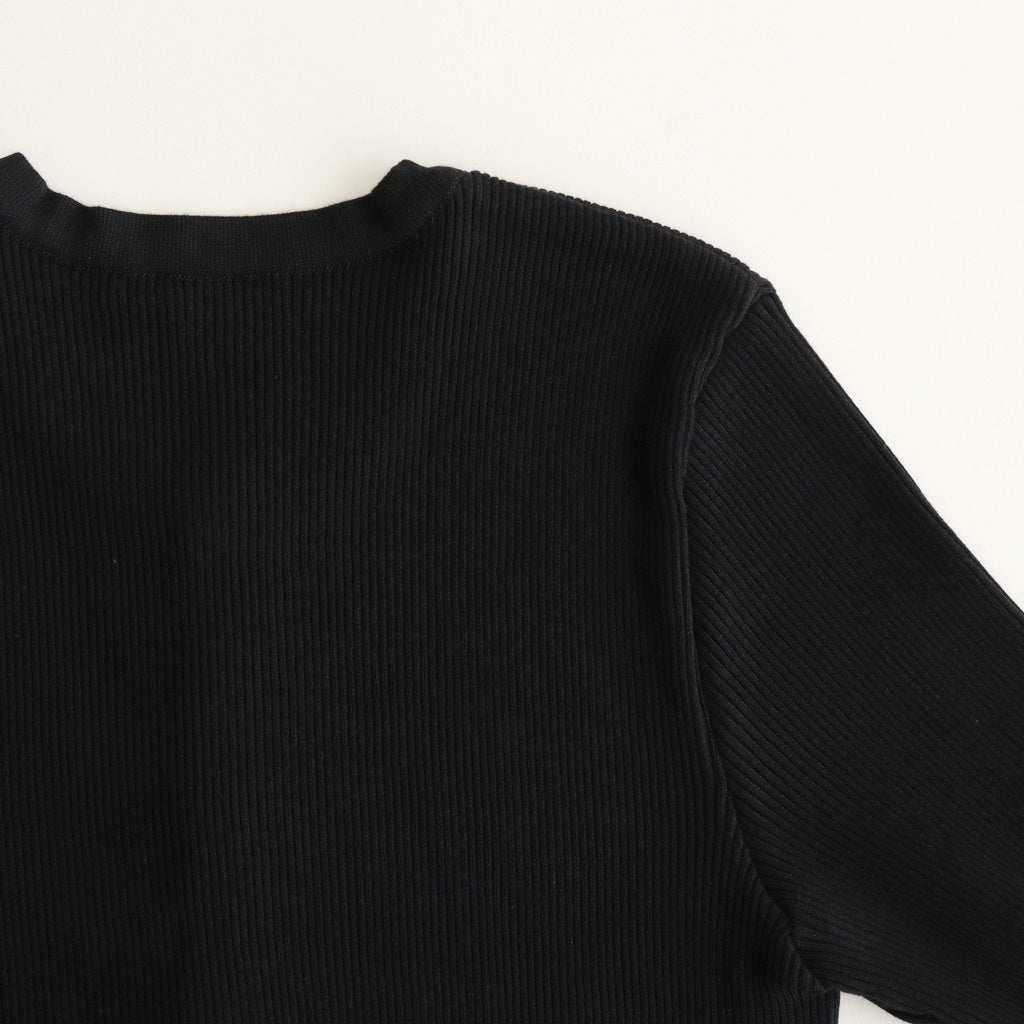 3*7様 renoma HIGH GAUGE CREW NECK KNIT 黒 Graphpaper High Gauge L/S Oversized Crew Neck Knit 