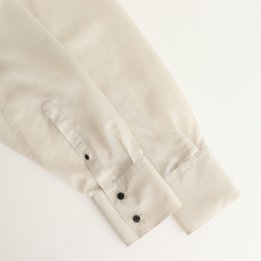 SHEER SKIPPER SHIRT #WHITE STRIPE [2541000508]