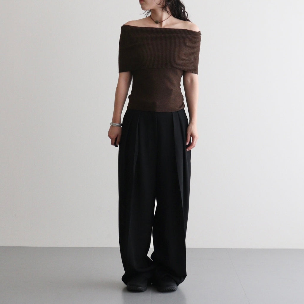 女性モデル(ニシ):158cm　着用サイズ:F